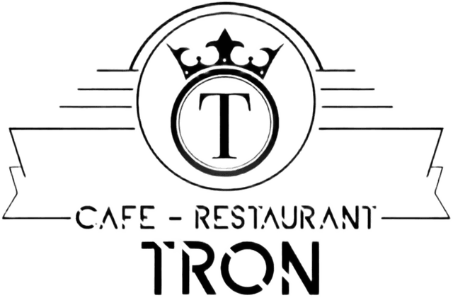 Cafe Restaurant TRON Logo